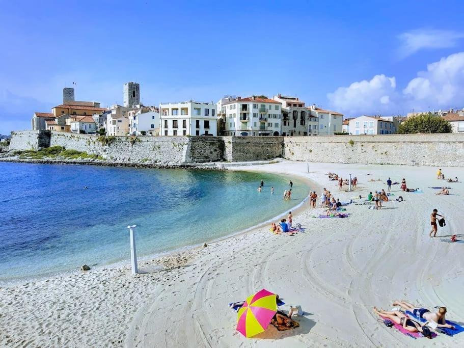 3P Central Refait A Neuf - Parking L430Cm X W275Cm Antibes Dış mekan fotoğraf